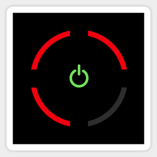 Red Ring of Death - No Text Magnet